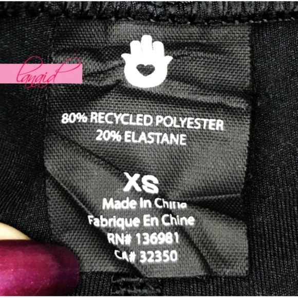 Spiritual Gangster Intent Tonal Palm High Waist Rise Legging Trees Skinny Tights - Picture 10 of 11